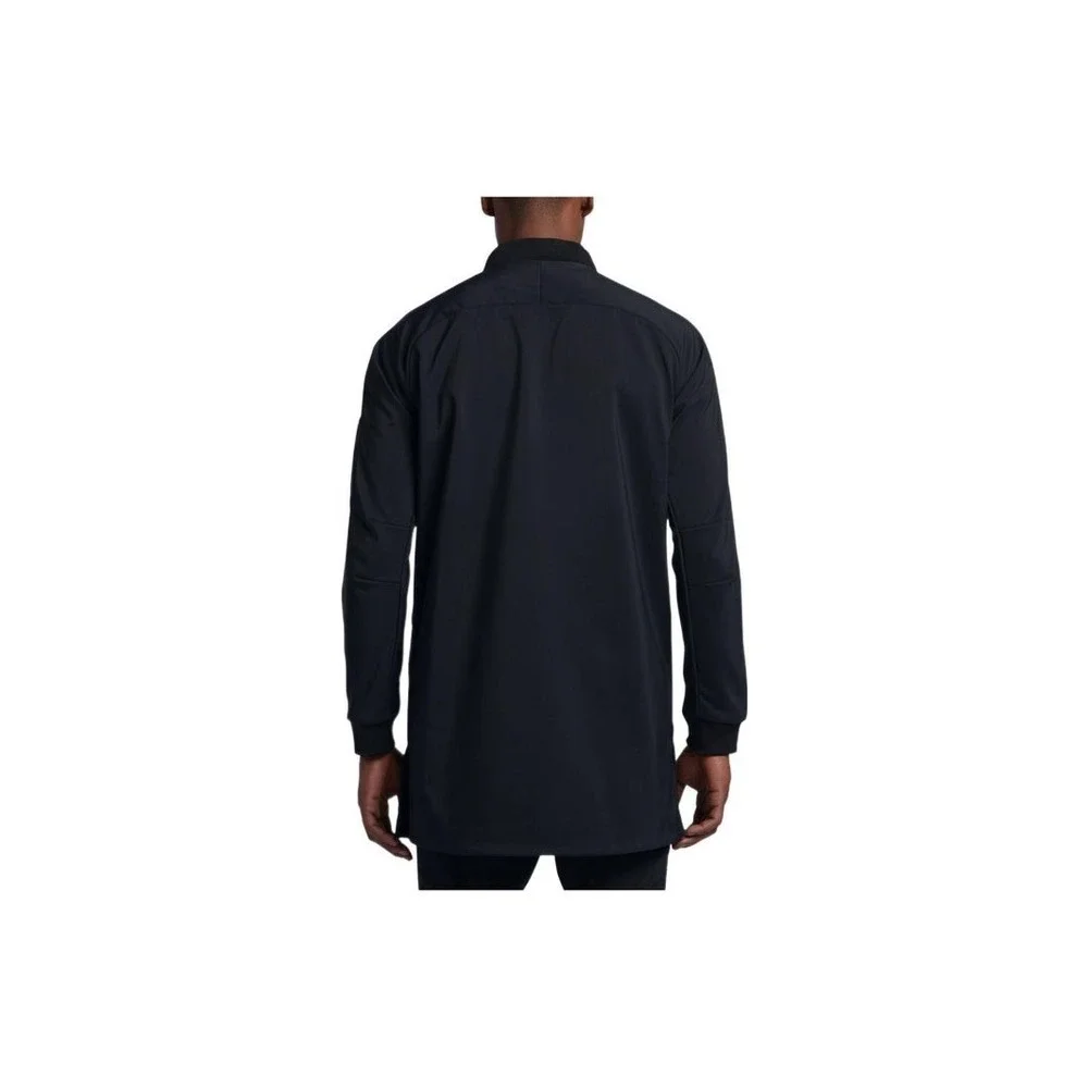 Nike F C Football Long Bomber Jacket Black Mens Size Medium